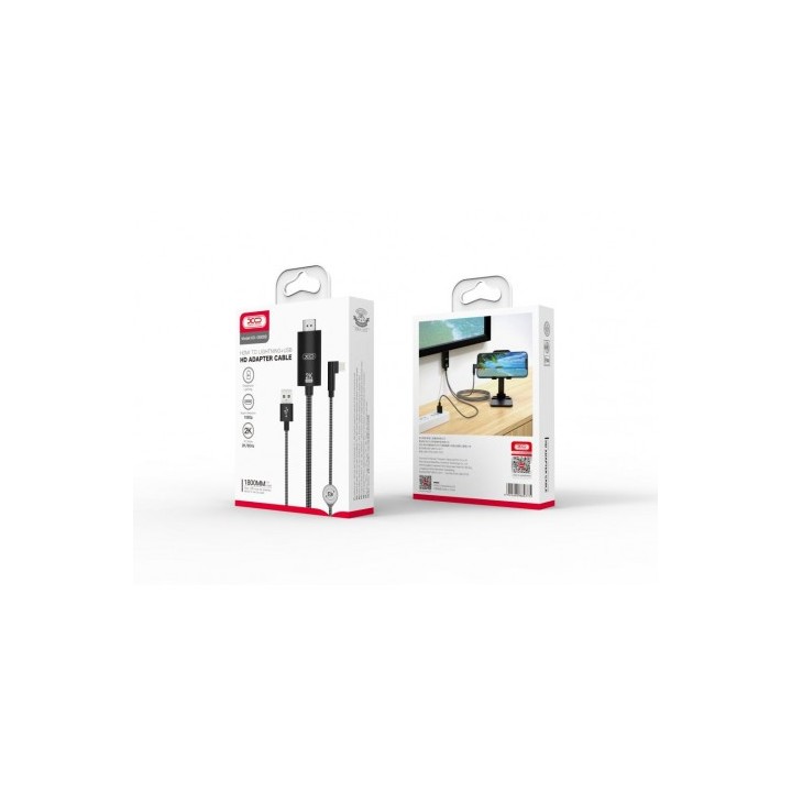 CABLE LIGHTNING A HDMI 1080P HD GB008 XO