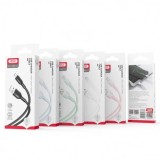CABLE NB212 SILICONA USB - TIPO C | 2.1A | 1 MTR | BLANCO XO
