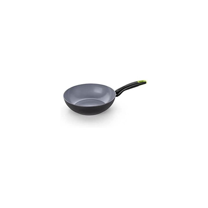 WOK DE ALUMINIO ANTIADHERENTE RECICLADO 28CM ECO NATURE MONIX