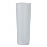 SET 6 VASOS TUBO REUTILIZABLES 330ML ALGON