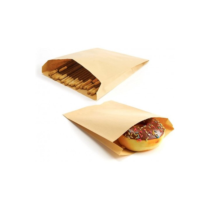 PACK 20 BOLSAS KRAFT BIODEGRADABLE 16X24CM ALGON