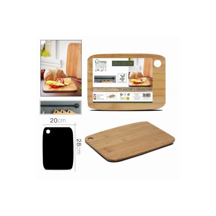 TABLA DE CORTAR DE BAMBU 28X20CM URBAN LIVING
