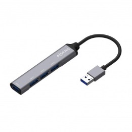 HUB 4 PUERTOS USB 3.0 ALUMINIO AISENS