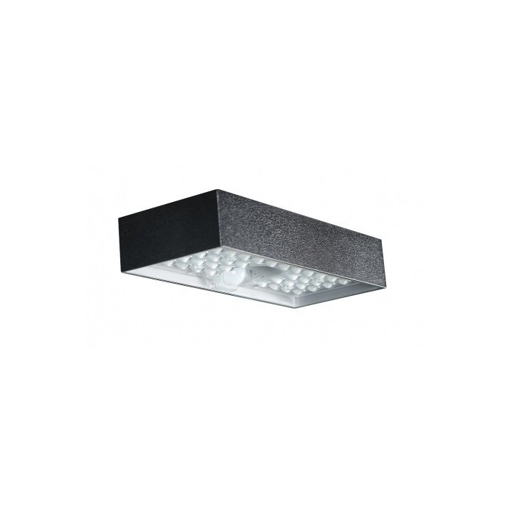 APLIQUE LED SOLAR MODERN 6W 900LM NEGRO ELBAT