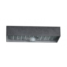 APLIQUE LED SOLAR MODERN 6W 900LM NEGRO ELBAT