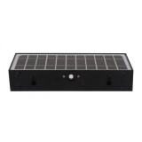 APLIQUE LED SOLAR MODERN 6W 900LM NEGRO ELBAT