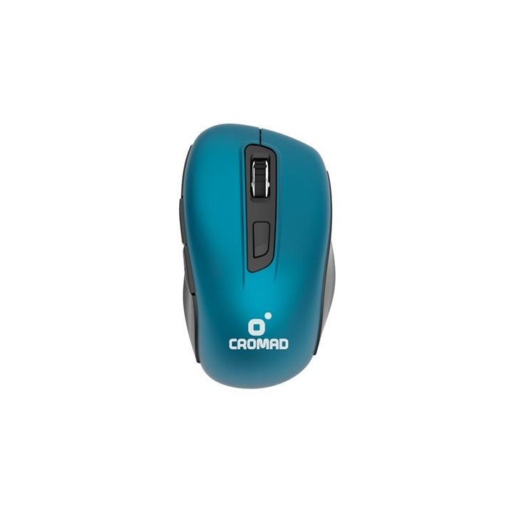 RATON X70 INALAMBRICO AZUL CROMAD