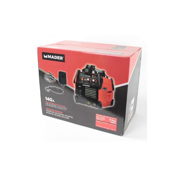 INVERTER ELECTRODO-HILO 3 EN 1 140AMP MADER