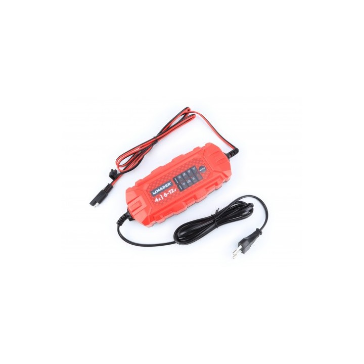 CARGADOR DE BATERIAS INTELIGENTE 4A 6-12V MADER