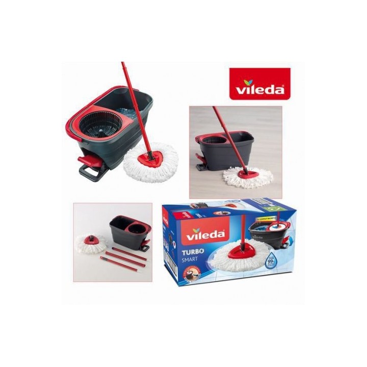 PACK CUBO+FREGONA TURBO SMART VILEDA