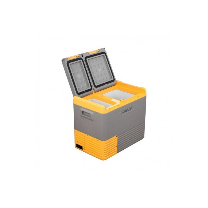 NEVERA PORTATIL CON COMPRESOR 40 LITROS DOBLE ZONA MUVIP