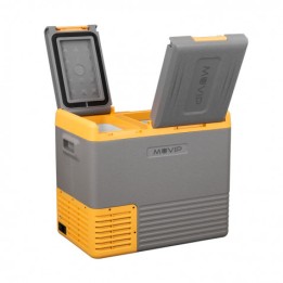 NEVERA PORTATIL CON COMPRESOR 40 LITROS DOBLE ZONA MUVIP