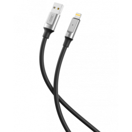 CABLE NB251 CARGA RAPIDA USB - LIGHTNING | 6A | 1 METRO | NEGRO XO
