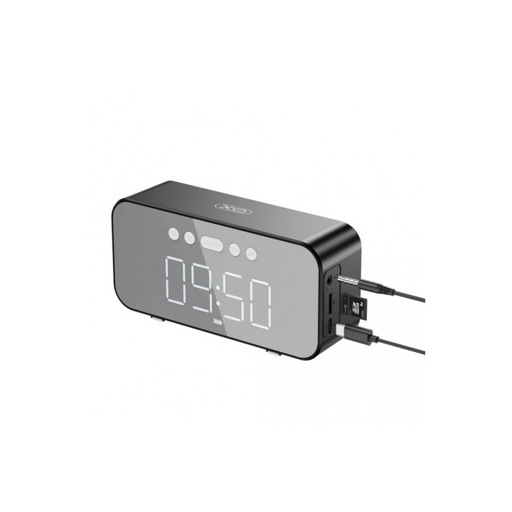 ALTAVOZ BLUETOOTH MIRROR CLOCK F41 XO