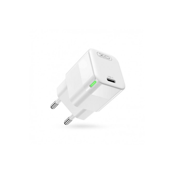 CARGADOR DE CORRIENTE CE06 30W TIPO C XO BLANCO