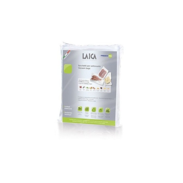 PACK 50 BOLSAS ENVASAR AL VACIO 20X28 LAICA