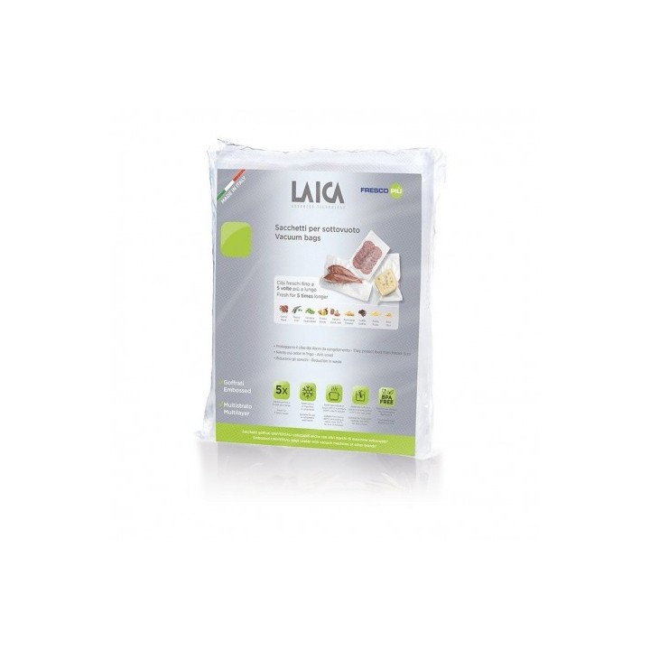 PACK 50 BOLSAS ENVASAR AL VACIO 28X36 LAICA
