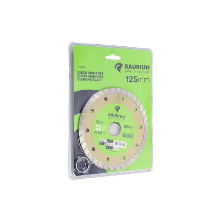 DISCO DIAMANTE SEGMENTADO 125MM TURBO SAURIUM