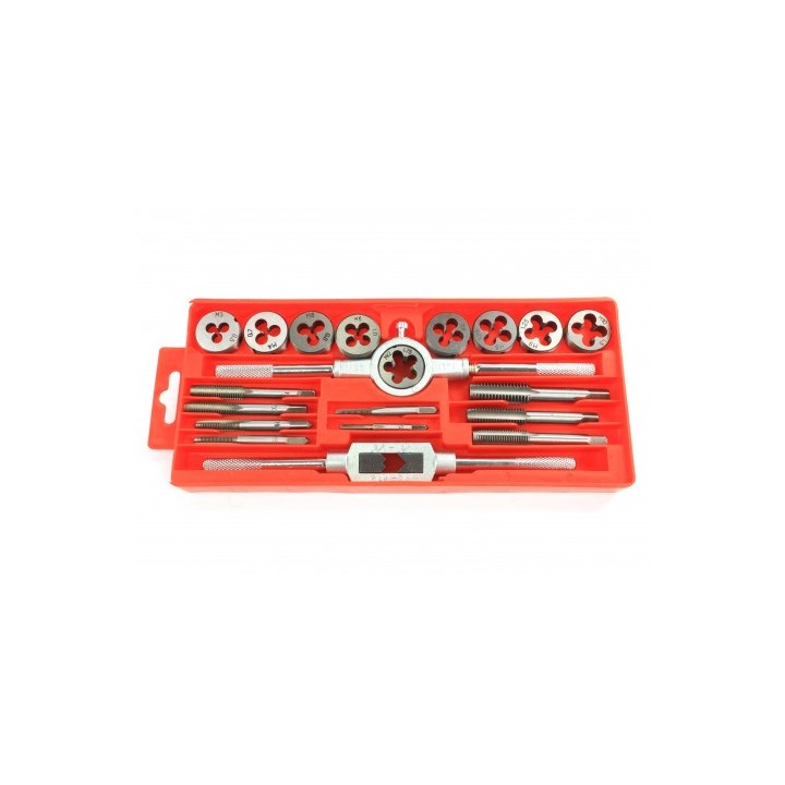 JUEGO MACHOS Y COJINETES 20 PCS MADER