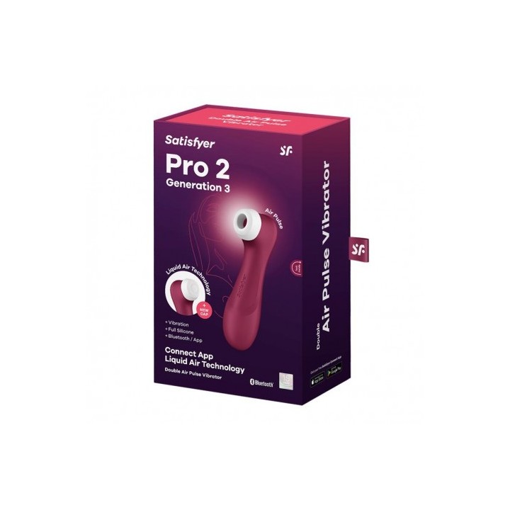 SATISFYER PRO 2 GEN 3 LIQUID AIR ROJO SATISFYER