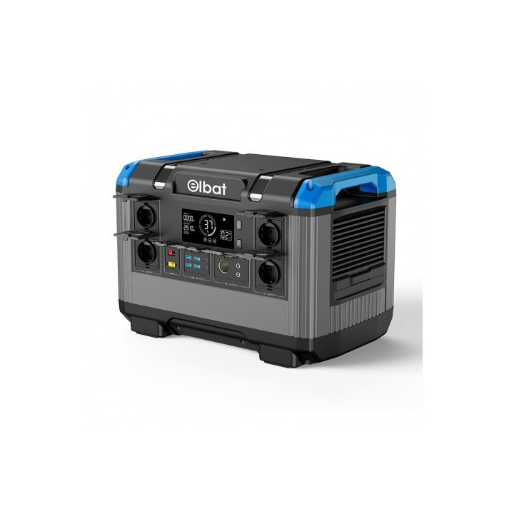 ESTACIÓN DE ENERGÍA PORTÁTIL 2400W - 630.000MAH ELBAT