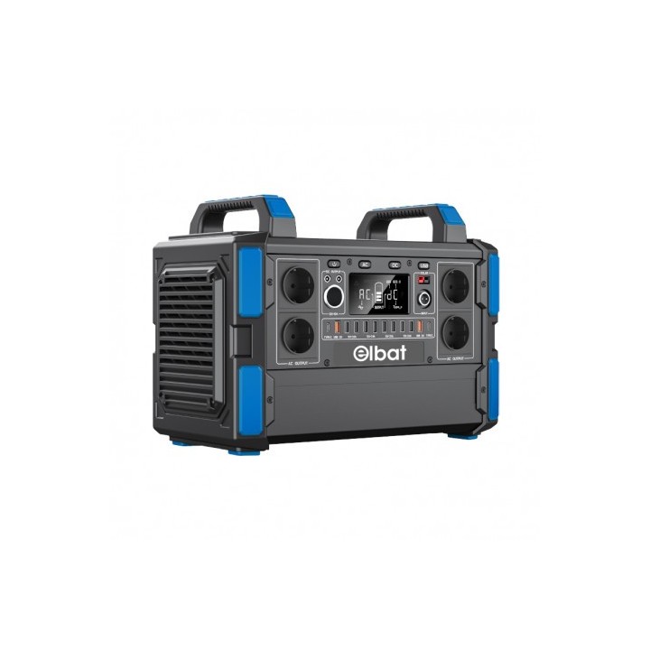 ESTACIÓN DE ENERGÍA PORTÁTIL 1000W - 327.600MAH ELBAT