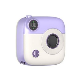 POWERBANK MAGNÉTICA MINI PR223 10000MAH | TIPO C | VIOLETA/BLANCA XO