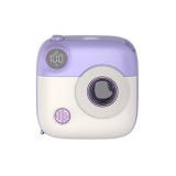 POWERBANK MAGNÉTICA MINI PR223 10000MAH | TIPO C | VIOLETA/BLANCA XO