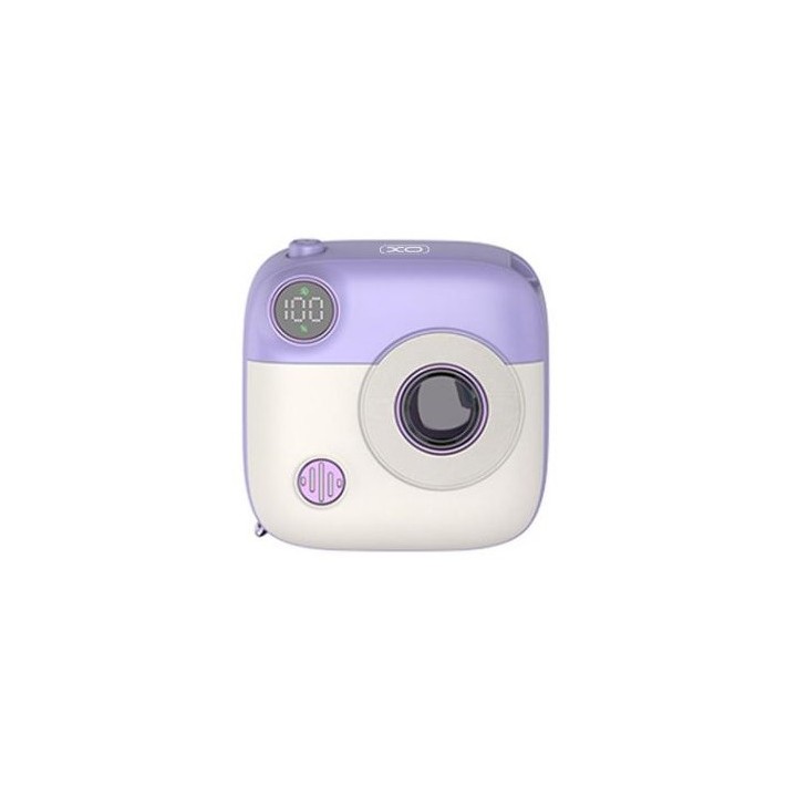 POWERBANK MAGNÉTICA MINI PR223 10000MAH | TIPO C | VIOLETA/BLANCA XO