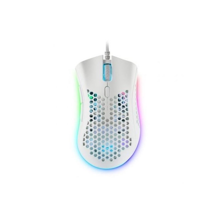 RATON GAMING 32000DPI PROGRAMABLE RGB MMEX BLANCO MARS GAMING