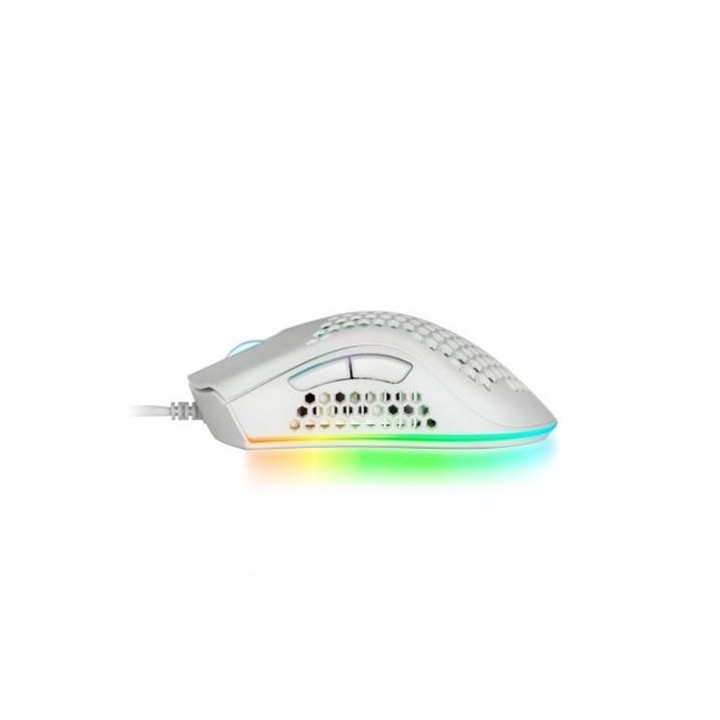 RATON GAMING 32000DPI PROGRAMABLE RGB MMEX BLANCO MARS GAMING