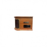 TOCADISCOS DE MADERA RETRO | CD | FM | BT | CASSETTE | PXRC52CDWD SUNSTECH