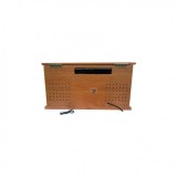 TOCADISCOS DE MADERA RETRO | CD | FM | BT | CASSETTE | PXRC52CDWD SUNSTECH