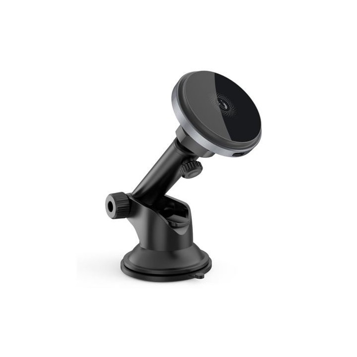 SOPORTE IMANTADO CON BASE DE CARGA INALAMBRICA 15W CX017 XO