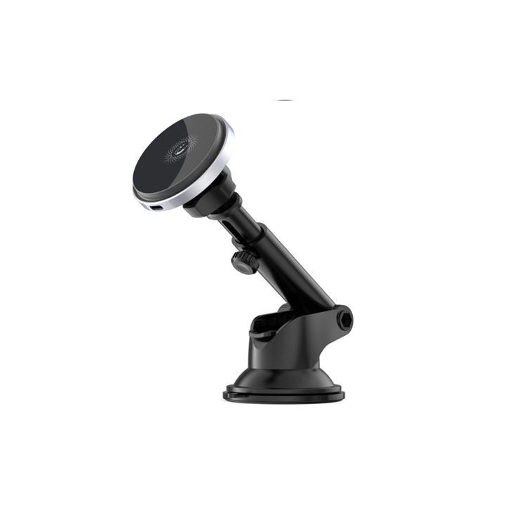 SOPORTE IMANTADO CON BASE DE CARGA INALAMBRICA 15W CX017 XO