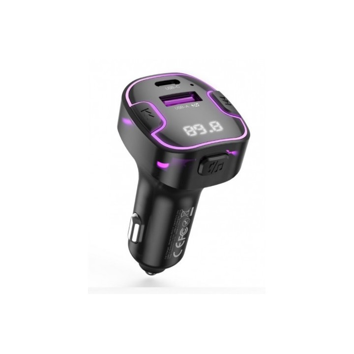 TRANSMISOR FM BCC12 BLUETOOTH + USB + TIPO C XO