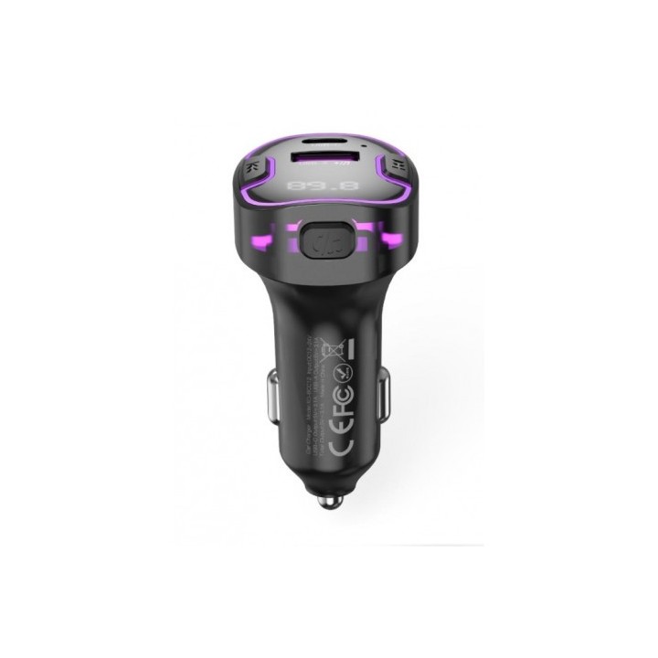 TRANSMISOR FM BCC12 BLUETOOTH + USB + TIPO C XO