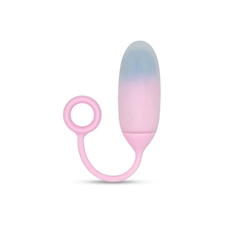 HUEVO MASTURBADOR VIBRADOR FEMENINO CON APP AZUL/VIOLETA INTOYOU