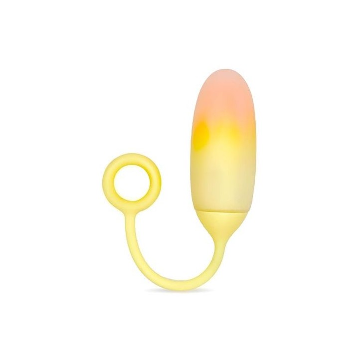 HUEVO VIBRADOR FEMENINO CON APP AMARILLO/NARANJA INTOYOU