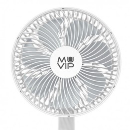 VENTILADOR PORTATIL OSCILANTE 8" BATERÍA MUVIP