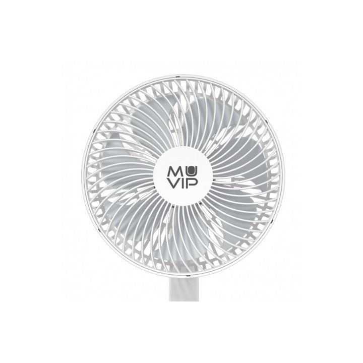 VENTILADOR PORTATIL OSCILANTE 8" BATERÍA MUVIP