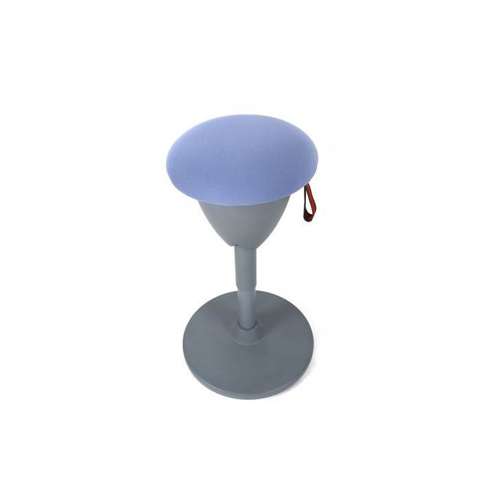 TABURETE MULTIUSOS BALANCIN DESIGN ROJO CROMAD