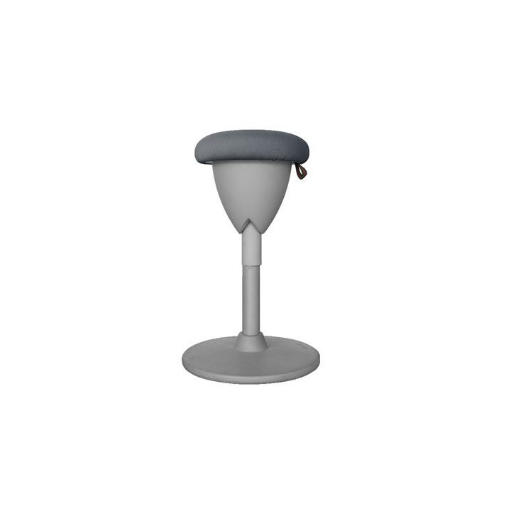 TABURETE MULTIUSOS BALANCIN DESIGN GRIS CROMAD
