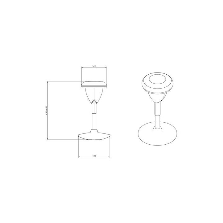 TABURETE MULTIUSOS BALANCIN DESIGN GRIS CROMAD