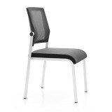 LOTE 4 SILLAS CONFIDENTE DESIGN APILABLES ESTRUCTURA METÁLICA CROMAD