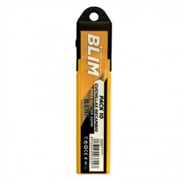 PACK 10 CUCHILLAS RECAMBIO PARA CUTTERS 25 MM BLIM