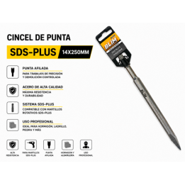 CINCEL DE PUNTA SDS-PLUS 14X250mm. BLIM