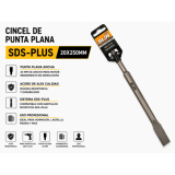 CINCEL DE PUNTA PLANA SDS-PLUS 20X250mm. BLIM