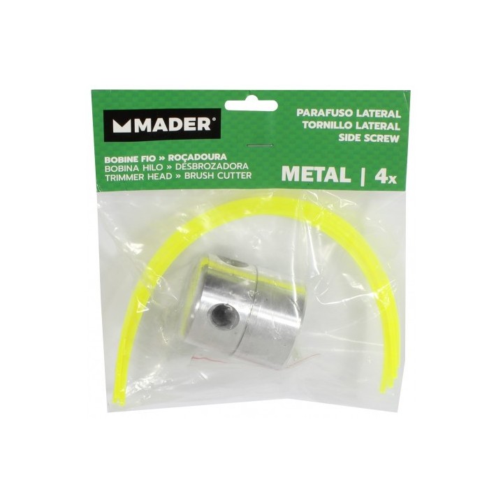 CABEZAL ALUMINIO DESBROZADORA 4X3 MM MADER