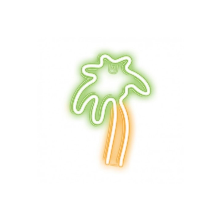 LAMPARA DECORATIVA NEON LED PALM FOREVER